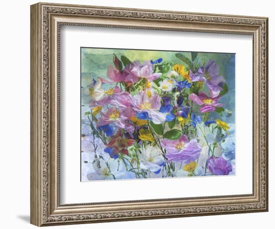 Flowers-Andrzej Pluta-Framed Giclee Print