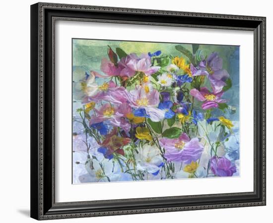 Flowers-Andrzej Pluta-Framed Giclee Print