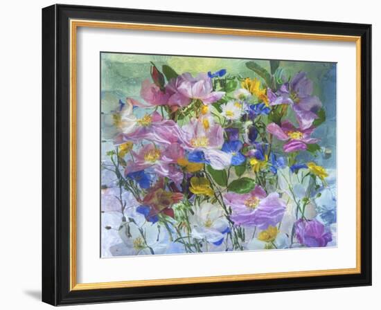 Flowers-Andrzej Pluta-Framed Giclee Print