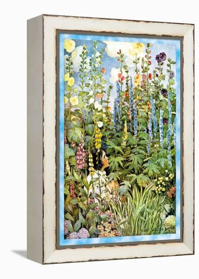 Flowers-Jessie Willcox-Smith-Framed Stretched Canvas