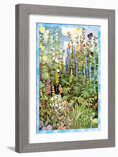 Flowers-Jessie Willcox-Smith-Framed Art Print