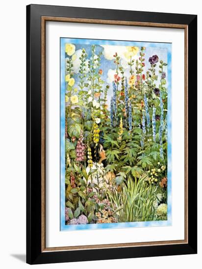 Flowers-Jessie Willcox-Smith-Framed Art Print