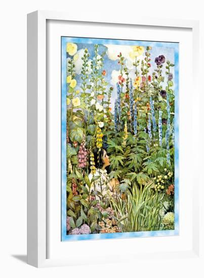 Flowers-Jessie Willcox-Smith-Framed Art Print