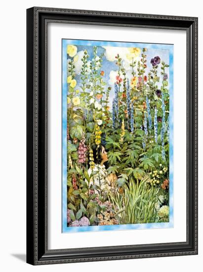 Flowers-Jessie Willcox-Smith-Framed Art Print