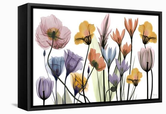 Flowerscape Portrait-Albert Koetsier-Framed Stretched Canvas