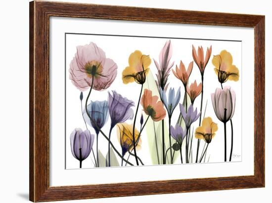 Flowerscape Portrait-Albert Koetsier-Framed Art Print