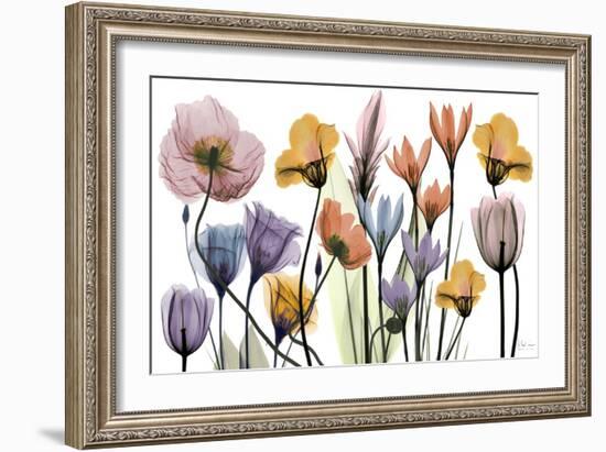 Flowerscape Portrait-Albert Koetsier-Framed Art Print