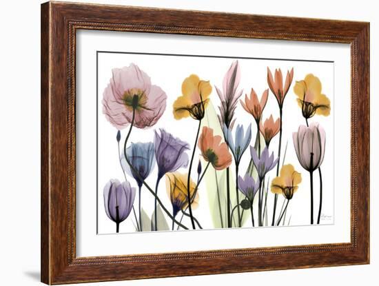 Flowerscape Portrait-Albert Koetsier-Framed Art Print