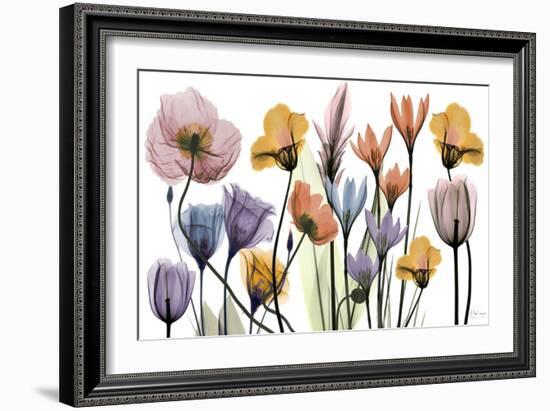 Flowerscape Portrait-Albert Koetsier-Framed Art Print