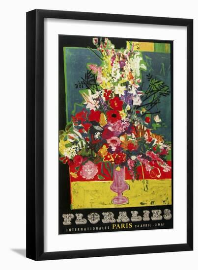 Flowersofparis-null-Framed Giclee Print