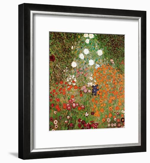 Flowery Garden-Gustav Klimt-Framed Art Print