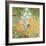 Flowery Garden-Gustav Klimt-Framed Art Print