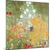 Flowery Garden-Gustav Klimt-Mounted Art Print