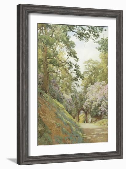 Flowery Glade-Alfred Parsons-Framed Giclee Print