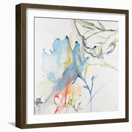 Flowing Fleur II-Rikki Drotar-Framed Giclee Print