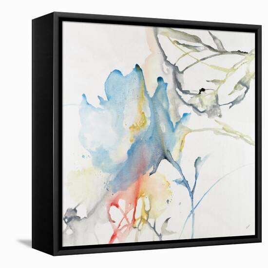 Flowing Fleur II-Rikki Drotar-Framed Premier Image Canvas