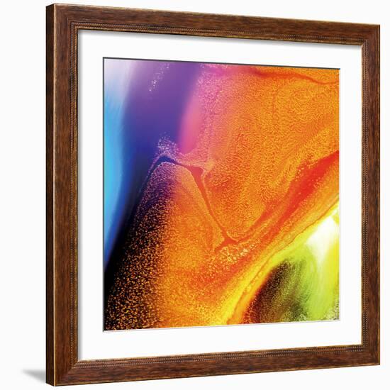 Flowing Orange, c.2008-Pier Mahieu-Framed Premium Giclee Print