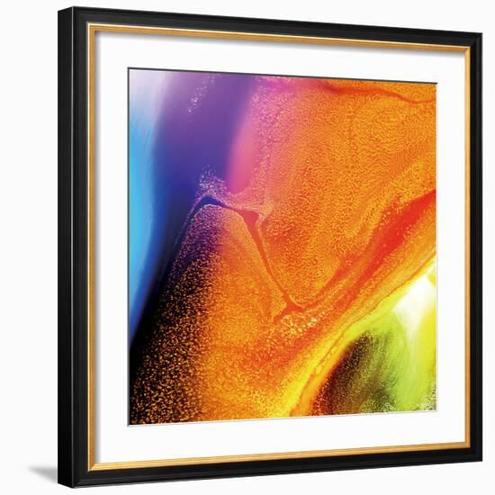 Flowing Orange, c.2008-Pier Mahieu-Framed Premium Giclee Print