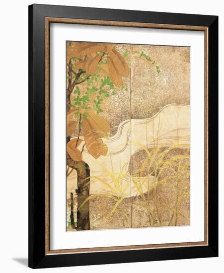 Flowing River-Japanese School-Framed Giclee Print