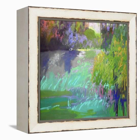 Flowing Through-Jane Schmidt-Framed Stretched Canvas