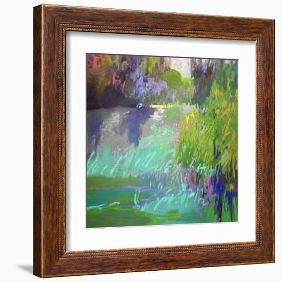 Flowing Through-Jane Schmidt-Framed Art Print