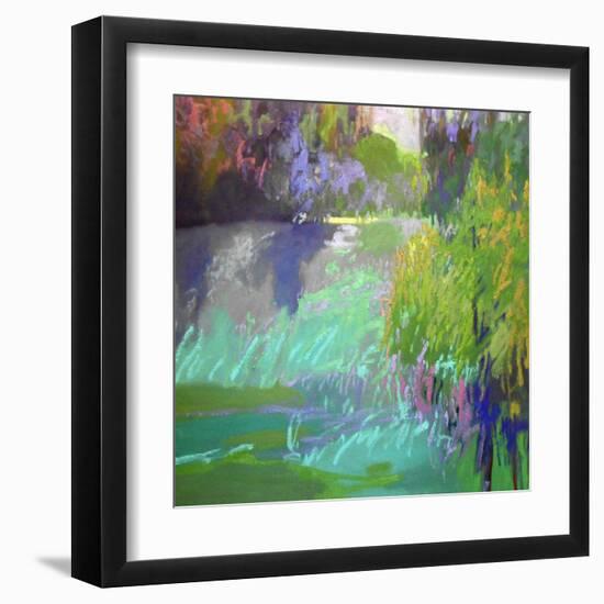 Flowing Through-Jane Schmidt-Framed Art Print