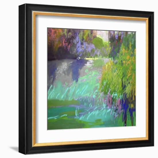 Flowing Through-Jane Schmidt-Framed Art Print