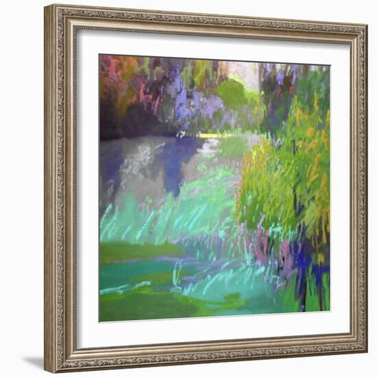 Flowing Through-Jane Schmidt-Framed Art Print