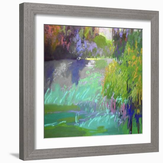 Flowing Through-Jane Schmidt-Framed Art Print