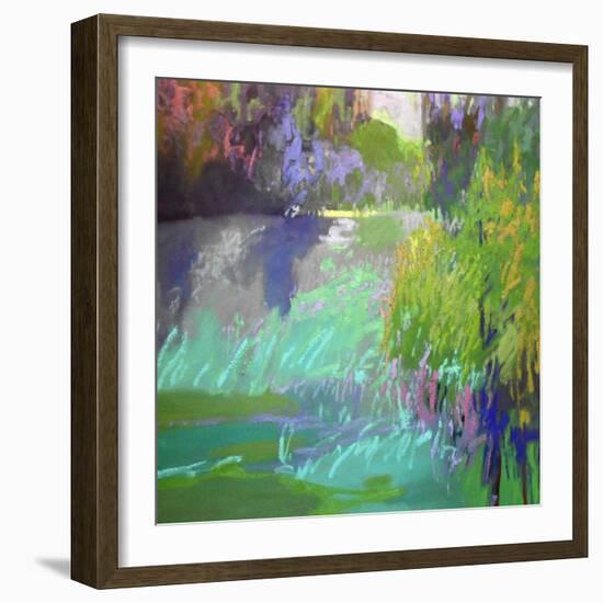 Flowing Through-Jane Schmidt-Framed Art Print