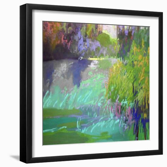 Flowing Through-Jane Schmidt-Framed Art Print