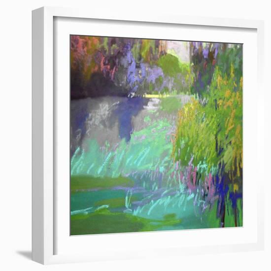 Flowing Through-Jane Schmidt-Framed Art Print