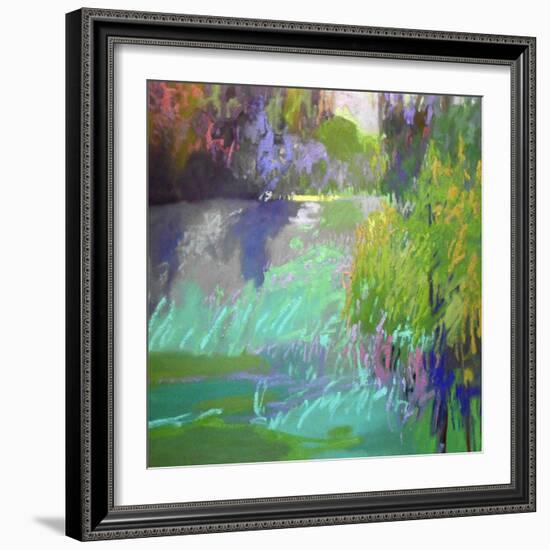 Flowing Through-Jane Schmidt-Framed Art Print