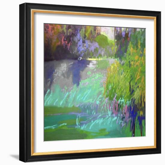 Flowing Through-Jane Schmidt-Framed Art Print