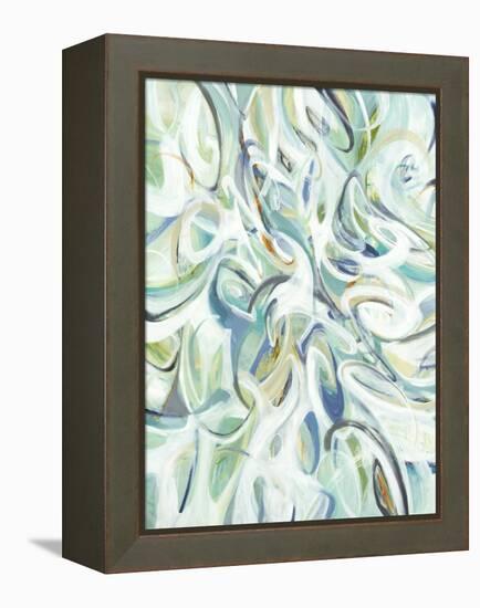 Flowing Through-Lisa Ridgers-Framed Stretched Canvas