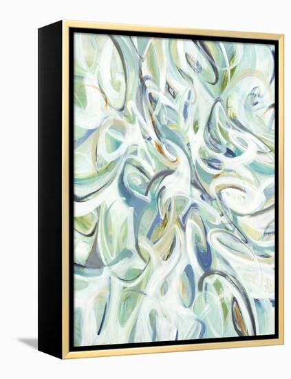 Flowing Through-Lisa Ridgers-Framed Stretched Canvas