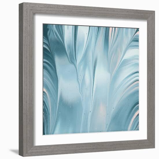 Flowing Water III-Piper Rhue-Framed Art Print