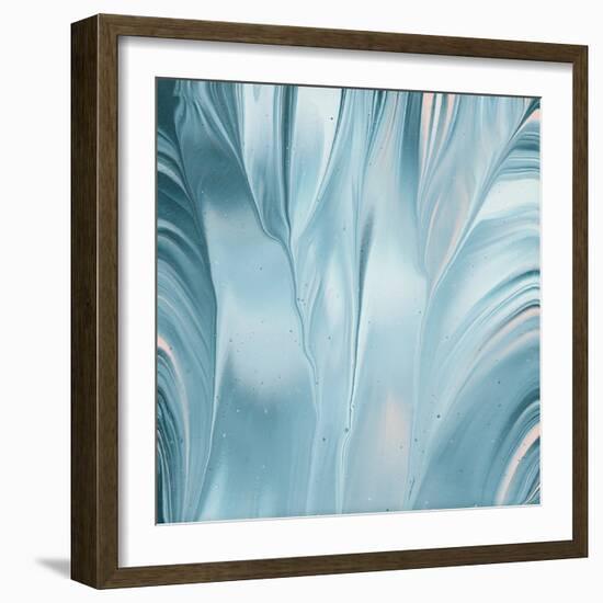 Flowing Water III-Piper Rhue-Framed Art Print