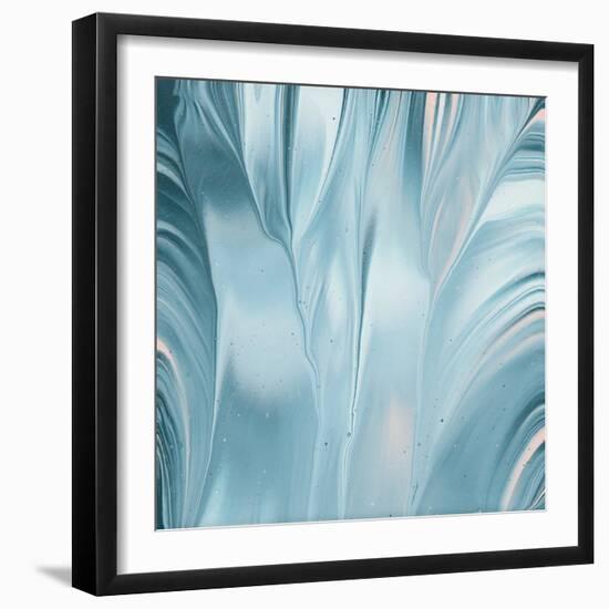 Flowing Water III-Piper Rhue-Framed Art Print