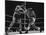 Floyd Patterson, and Sonny Liston During Championship Fight in Won by Liston in 1 1/2 Minutes-George Silk-Mounted Premium Photographic Print