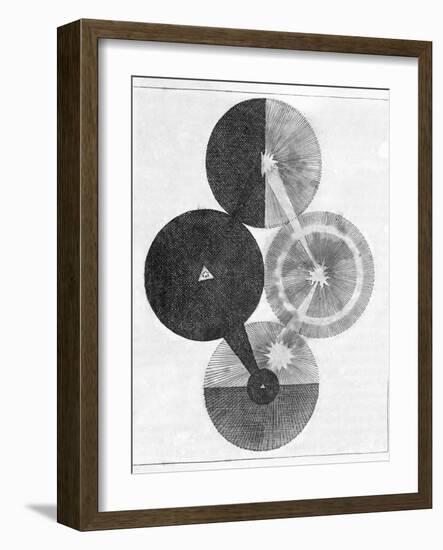 Fludd's Account of Creation-Middle Temple Library-Framed Photographic Print