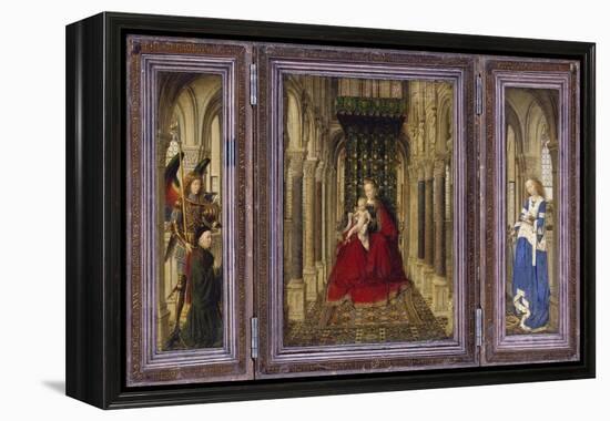 Fluegelaltaerchen-Jan van Eyck-Framed Premier Image Canvas