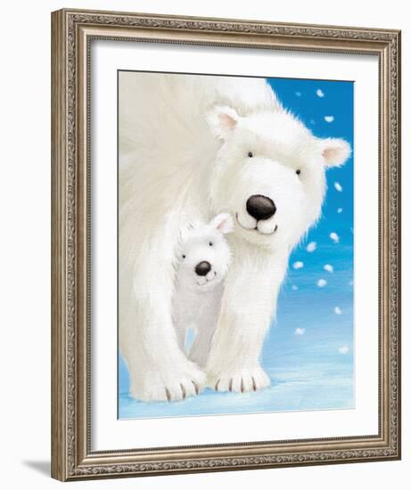 Fluffy Bears I-Alison Edgson-Framed Art Print