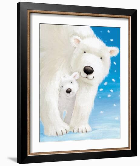 Fluffy Bears I-Alison Edgson-Framed Art Print