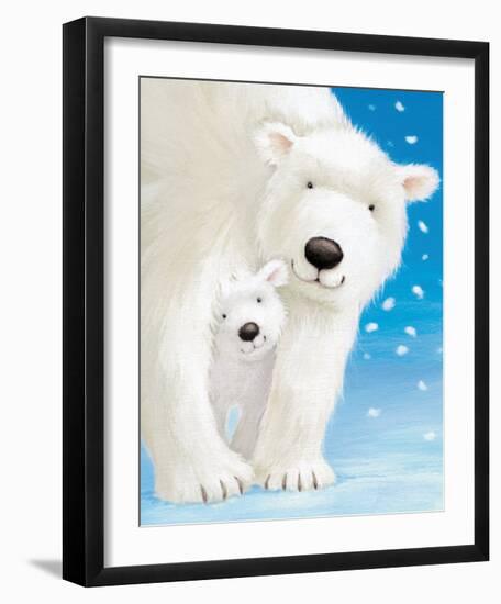 Fluffy Bears I-Alison Edgson-Framed Art Print