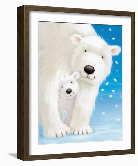 Fluffy Bears I-Alison Edgson-Framed Art Print