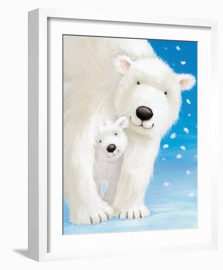 Fluffy Bears I-Alison Edgson-Framed Art Print