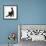 Fluffy Black Kitten, 12 Weeks Old, Stretching-Mark Taylor-Framed Photographic Print displayed on a wall