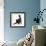 Fluffy Black Kitten, 12 Weeks Old, Stretching-Mark Taylor-Framed Photographic Print displayed on a wall