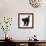 Fluffy Black Kitten, 9 Weeks Old, Stretching with Arched Back-Mark Taylor-Framed Photographic Print displayed on a wall